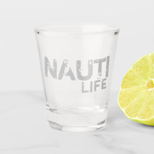 Copo De Shot VIDA DO NAUTI-chic moderno. Vidro quente