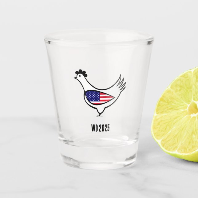Copo De Shot vidro (Frente)