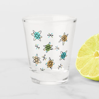 Copo De Shot Vidro Atômico do Século médio