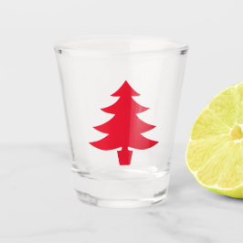 Copo De Shot Vidro de árvore de Natal