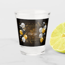 Copo De Shot Vidro De Atirado De Ano Novo