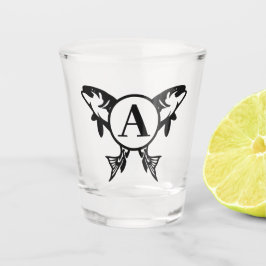 Copo De Shot Vidro de Captura de Pesca Personalizada