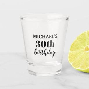 Copo De Shot Vidro de Disparador de Favoritos de aniversário d