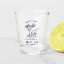 Vidro de Fenda de Festa de Bachelorette Moderna Re