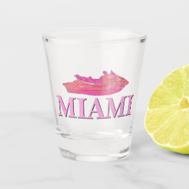 Copo De Shot Vidro de Miami