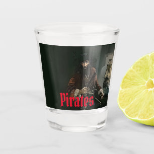 Copo De Shot Vidro de pirata