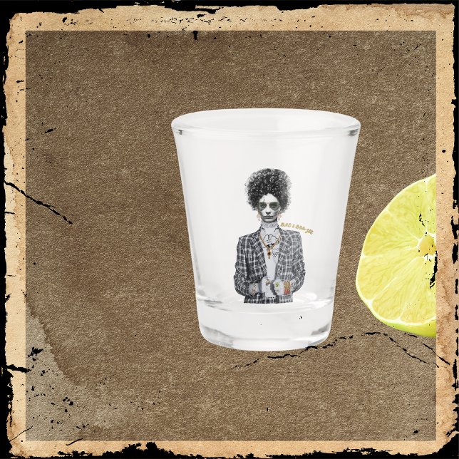 Copo De Shot Vidro de Shot Bride Má & Boo-Jee (Criador carregado)