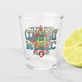 Copo De Shot Vidro de Shot Glass, Música country