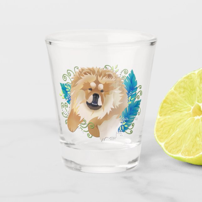 Copo De Shot Vidro de tiro da comida de DAEJA VU (Frente)