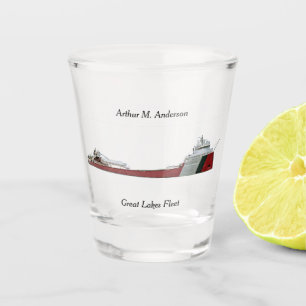 Copo De Shot Vidro de tiro de Arthur M. Anderson