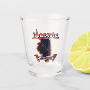 Copo De Shot Vidro de tiro de Illinois