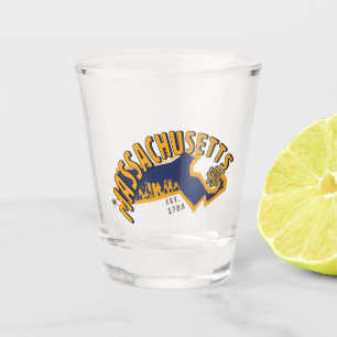 Copo De Shot Vidro de tiro de Massachusetts