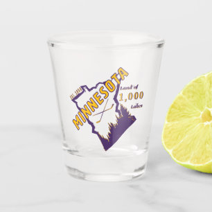 Copo De Shot Vidro de tiro de Minnesota