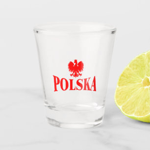 Copo De Shot Vidro de tiro de Polska