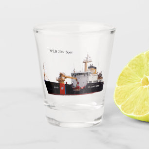 Copo De Shot Vidro de tiro espatoso