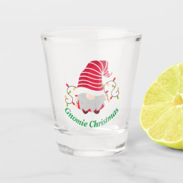 Copo De Shot Vidro De Vidro De Natal Gnomie