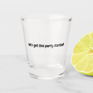 Copo De Shot Vidro do Disparo do Partido
