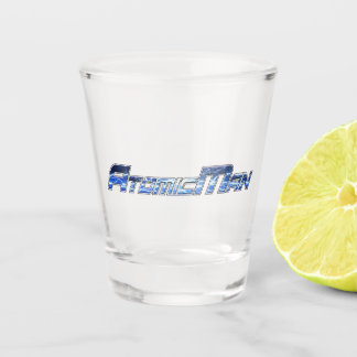 Copo De Shot Vidro do Homem Atômico