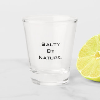 Copo De Shot Vidro-Foto "SaltyByNature"