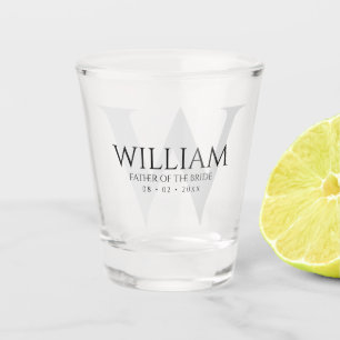 Copo De Shot Vidro Personalizado Da Tripulação De Alcance