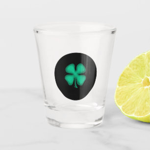 Copo De Shot Vidro preto irlandês