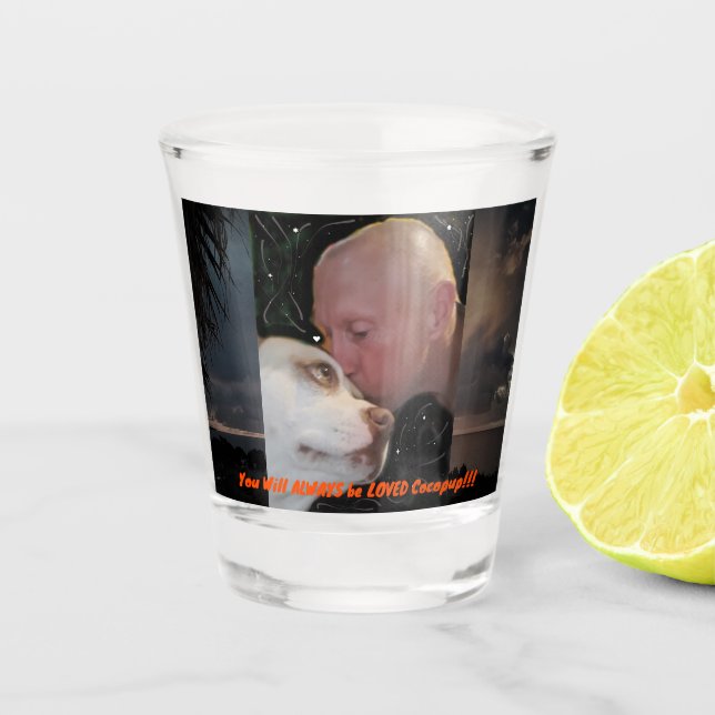 Copo De Shot Vidro quente (Frente)