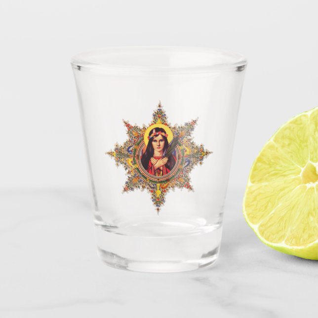 Copo De Shot Vidro quente (Frente)