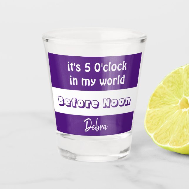 Copo De Shot Vidro quente (Frente)