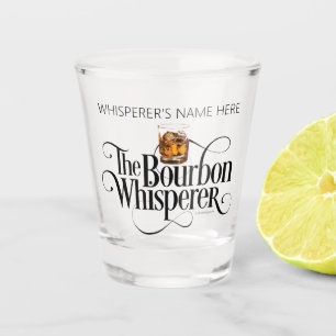 Copo De Shot Vidro-quente Bourbon Whisperer (personalizado)