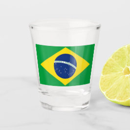 Copo De Shot Vidro quente Brasil