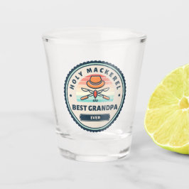 Copo De Shot Vidro quente - Carapau! Melhor Avô Nunca