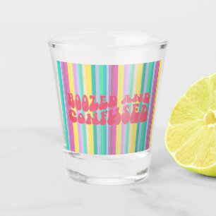 Copo De Shot Vidro quente "com ar condicionado e confuso"