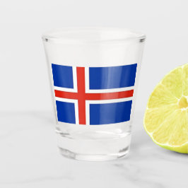 Copo De Shot Vidro quente Islândia