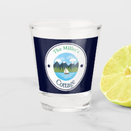 Copo De Shot Vidro Shot - Algodão - Personalizado - Adicionar N