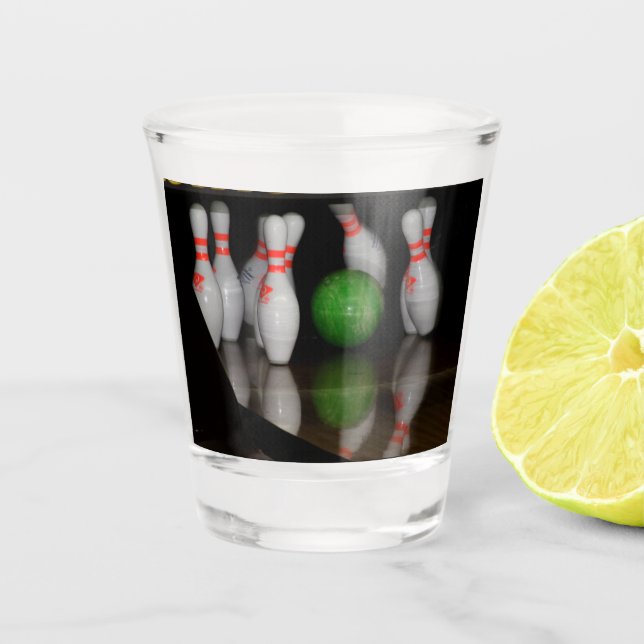 Copo De Shot Vidro Shot Da boliche (Frente)