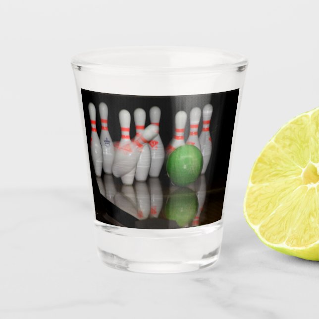 Copo De Shot Vidro Shot Da boliche (Frente)