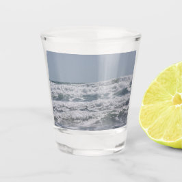 Copo De Shot Vidro Shot Do Oceano Atlântico