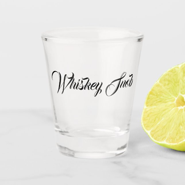 Copo De Shot Vidro Snob Whiskey (Frente)
