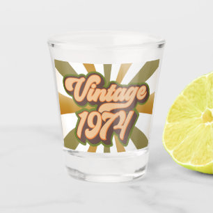 Copo de Shot Vintage 1974