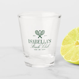 Copo De Shot Vintage Elegant Country Club Bachelorette Custom