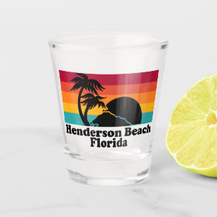 Copo De Shot Vintage Henderson Beach Flórida