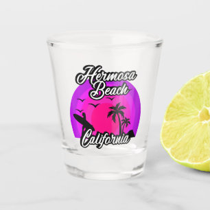 Copo De Shot Vintage Hermosa Beach California