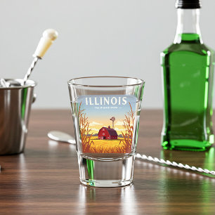Copo De Shot Vintage Illinois