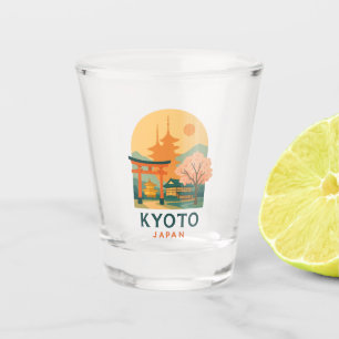 Copo de Shot Vintage Kyoto Japão – Viagem Minimali