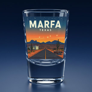 Copo De Shot Vintage Marfa Texas