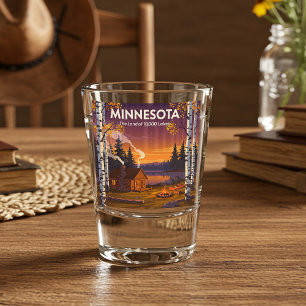 Copo De Shot Vintage Minnesota