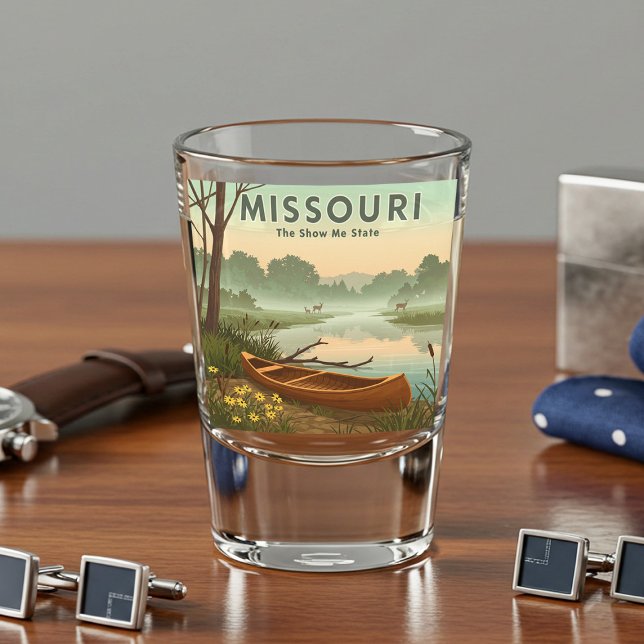 Copo De Shot Vintage Missouri (Criador carregado)