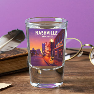 Copo De Shot Vintage Nashville Tennessee