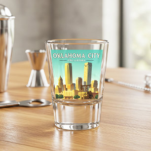 Copo De Shot Vintage Oklahoma City Oklahoma