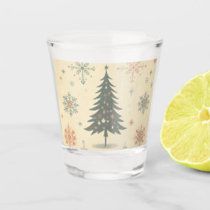 Copo De Shot Vintage/Retro Natal moderno/inverno